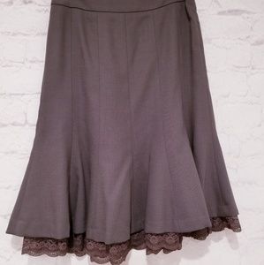 Ann Taylor Loft wool Midi skirt 2P